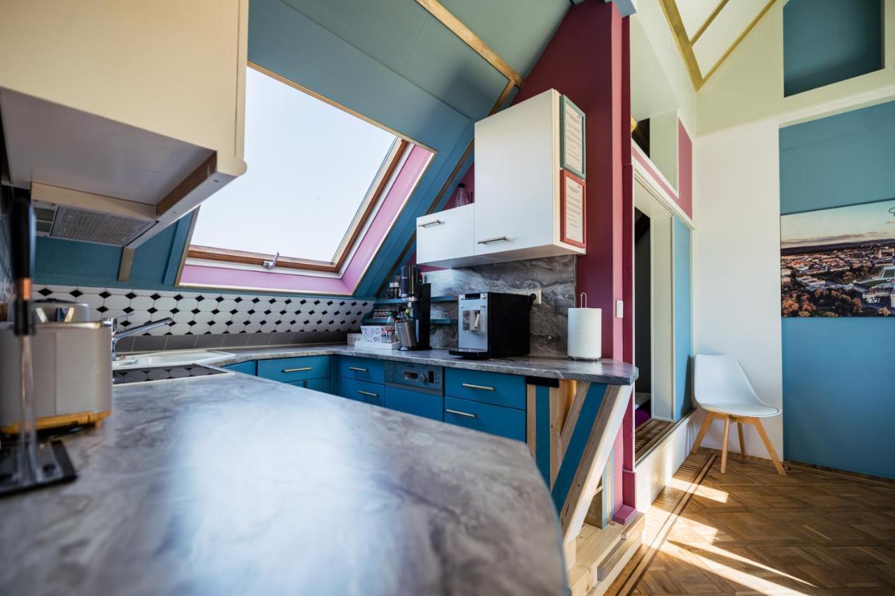 Rooftop Penthouse Karlsruhe Zewnętrze zdjęcie